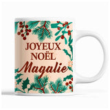 Tasse Noël Magalie Beige - Planetee