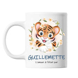 Mug Guillemette Amour Pur Tigre - Planetee