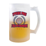Chope de bière Pétanque j'peux pas - Planetee