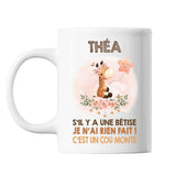 Mug Théa Cou Monté Girafe - Planetee