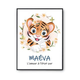 Affiche Maéva Amour Pur Tigre - Planetee