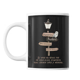 Mug Si vous ne savez pas ou vous allez n'importe quel chemin vous y mènera - Planetee