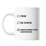 Mug Couple En couple avec Célébrité - Addison Rae - Planetee