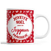 Tasse Noël Joggeur homme Rouge - Planetee