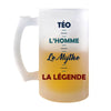 Chope de bière Téo Mythe Légende - Planetee