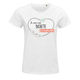 T-shirt Femme Bichette Irremplaçable - Planetee