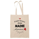 Sac Tote Bag Petit Bazar d'une Madre d'amour - Planetee