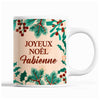 Tasse Noël Fabienne Beige - Planetee