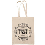 Sac Tote Bag Millésime 1924 beige - Planetee