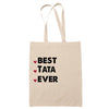 Sac Tote Bag Best Tata Ever - Planetee