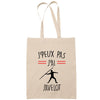 Sac Tote Bag J'peux pas Javelot homme beige - Planetee
