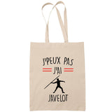 Sac Tote Bag J'peux pas Javelot homme beige - Planetee