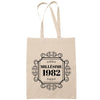 Sac Tote Bag Millésime 1982 beige - Planetee