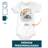 Cadeau Bébé Enfant Adorable quand je dors Prénom Personnalisable Garçon - Planetee