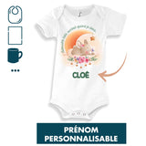 Cadeau Bébé Enfant Adorable quand je dors Prénom Personnalisable Fille - Planetee