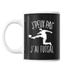 Mug Futsal j'peux pas Noir - Planetee