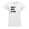 T-shirt femme Best Bru Ever - Planetee