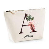 Trousse Albane Lettre fleur - Planetee