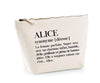 Trousse Alice Définition - Planetee