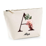 Trousse Alya Lettre fleur - Planetee