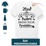 Cadeau Amis Formidables Poudlard Âge Personnalisable - Planetee