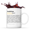 Mug Andréas avis Couple recommandation - Planetee