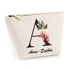 Trousse Anne-Sophie Lettre fleur - Planetee