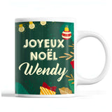 Tasse Noël Wendy Vert - Planetee