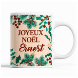Tasse Noël Ernest Beige - Planetee