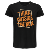 T-shirt homme Think Outside the Box - Planetee