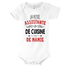 Body bébé La Petite Assistante de Cuisine de Mamie - Planetee