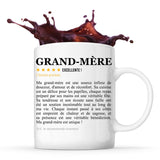 Mug Grand-mère avis version petite fille recommandation - Planetee