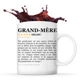 Mug Grand-mère avis version petit fils recommandation - Planetee