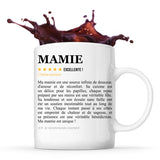 Mug Mamie avis version petit fils recommandation - Planetee