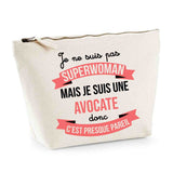 Trousse Avocate superwoman - Planetee