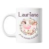 Mug Lauriane Amour et Biberon de Lait Vache - Planetee