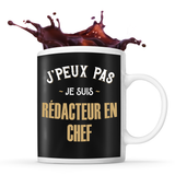 Mug Rédacteur en Chef J'peux pas - Planetee
