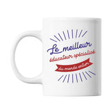 Mug Educateur spécialisé Homme Meilleur de France Métier - Planetee