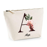 Trousse Aya Lettre fleur - Planetee