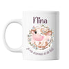 Mug Nina Amour et Biberon de Lait Vache - Planetee