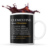 Mug Clémentine Définition Perfection - Planetee