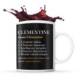 Mug Clémentine Définition Perfection - Planetee
