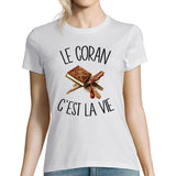 T-shirt femme coran c'est la vie - Planetee