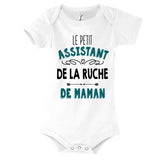 Body bébé Le Petit Assistant de la Ruche de Maman - Planetee