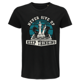 T-shirt homme échecs keep thinking - Planetee