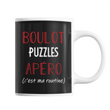 Mug Puzzles C'est ma Routine - Planetee