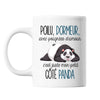 Mug Poilu dormeur avec poignées d'amour c'est juste mon petit côté Panda - Planetee