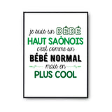 Affiche fier d'être Haut Saônois - Planetee