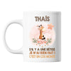 Mug Thaïs Cou Monté Girafe - Planetee