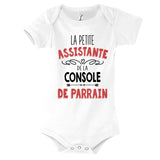 Body bébé La Petite Assistante de la Console de Parrain - Planetee